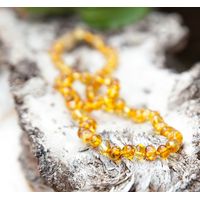 Baltic Amber Adult Necklace - Lemon